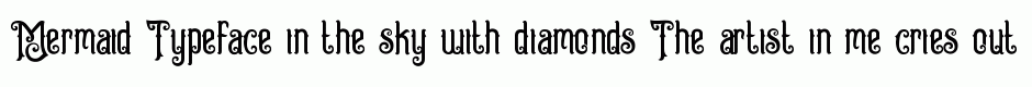 Mermaid Typeface