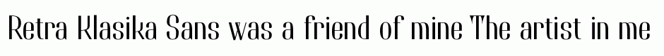 Retra Klasika Sans