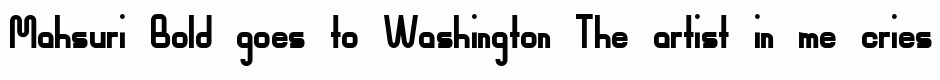 Mahsuri Bold