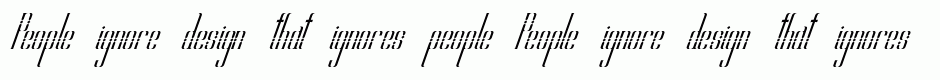 Hiroshi deco italic