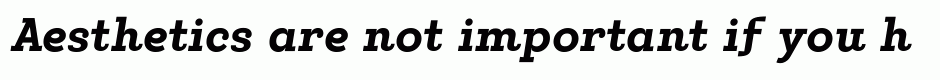 Egalite Bold Italic