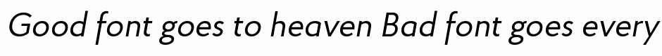 Proba Pro Italic