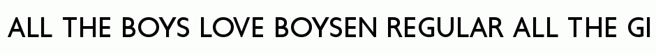 Boysen Regular