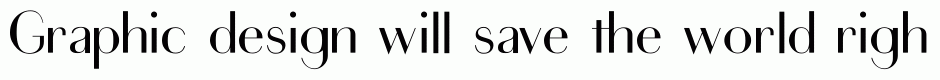 Sans Serif Didot