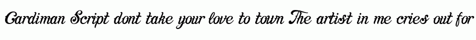 Cardiman Script