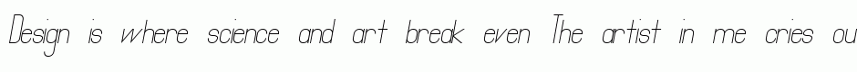Primadona Italic