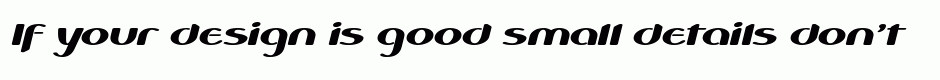 Cobono bold italic