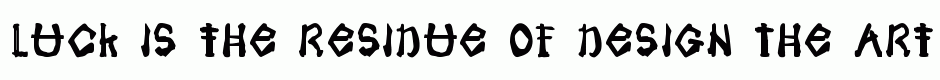 Samoerai Typeface