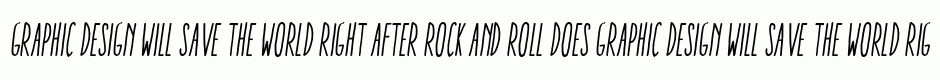 Aracne Ultra Condensed Regular Italic