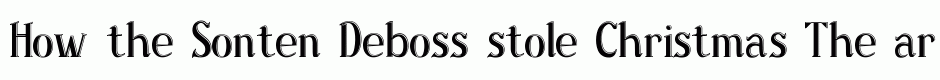 Sonten Deboss