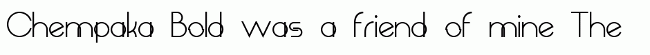 Chempaka Bold