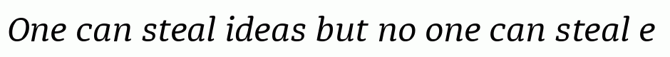 Diaria Pro Italic