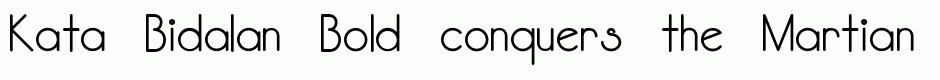 Kata Bidalan Bold