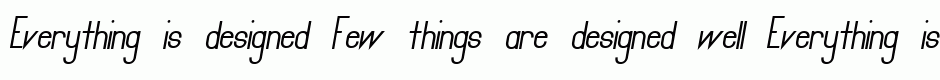 Primadona Italic Bold