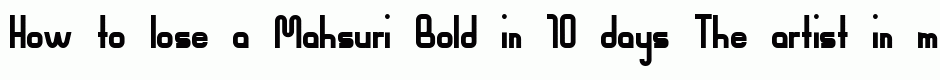 Mahsuri Bold