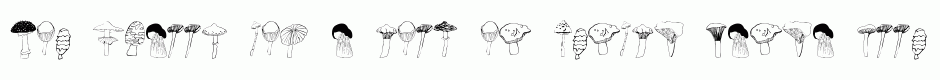 Funghi Mania Illustrations