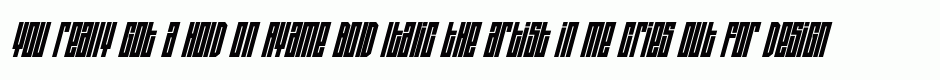 Ayame Bold Italic