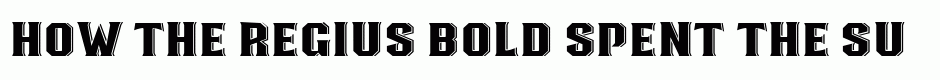 Regius Bold