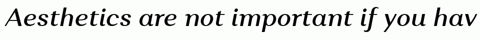 Alethia Pro Medium Italic