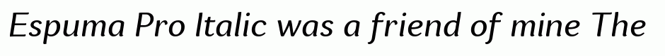 Espuma Pro Italic