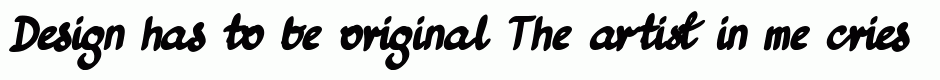Pan Cake bold italic