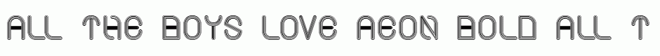 Aeon bold