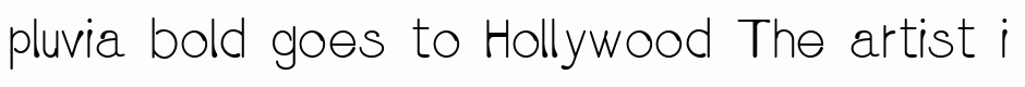 pluvia bold