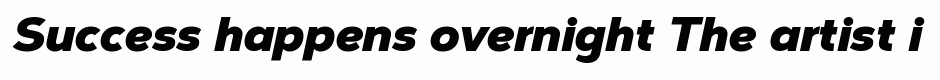 Corbert Black Italic