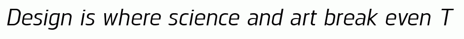 Norpeth Medium Italic