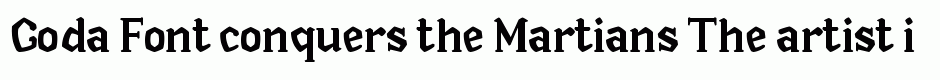 Goda Font