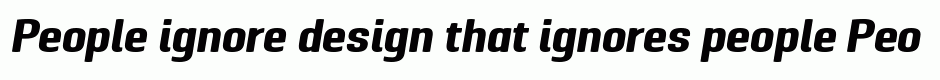 Pancetta Pro Bold Italic