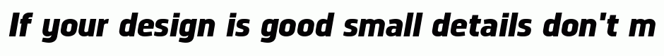 Norpeth Heavy Italic