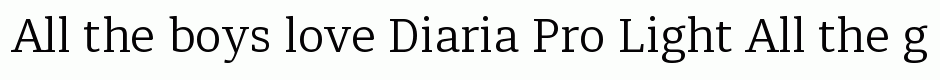 Diaria Pro Light