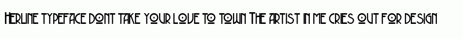 Herline typeface