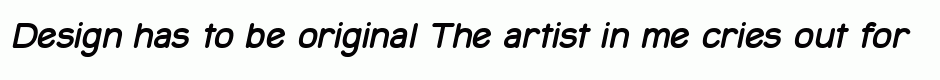 Jane bold italic