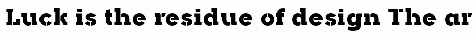 Arkibal Serif Stencil Heavy