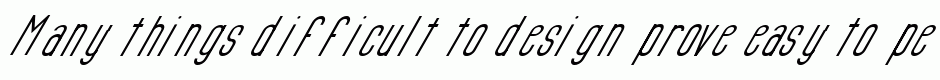 Si Luncai Italic