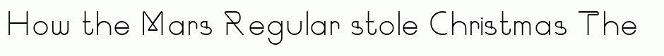 Mars Regular