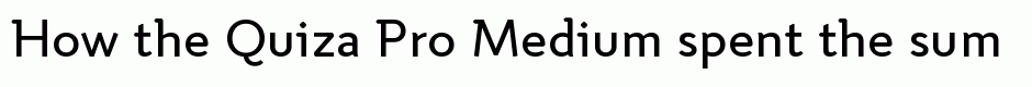 Quiza Pro Medium
