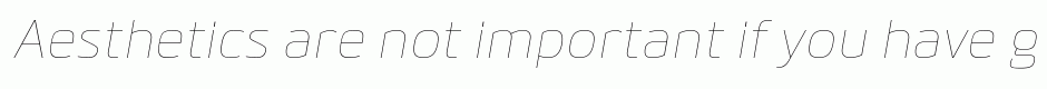 Bitner UltraLight Italic
