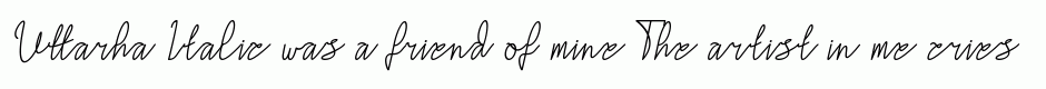 Uttarha Italic