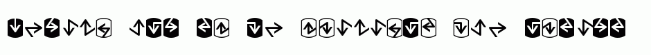 Palm Icons arrows