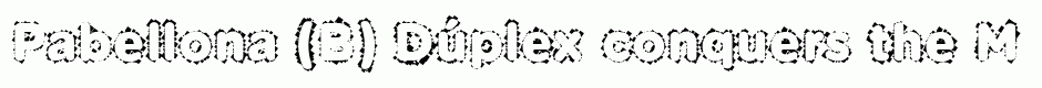 Pabellona (B) Dúplex