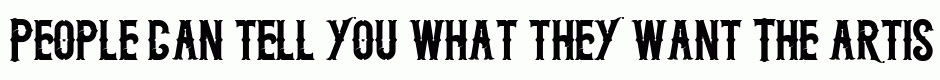 Midnight Show typeface