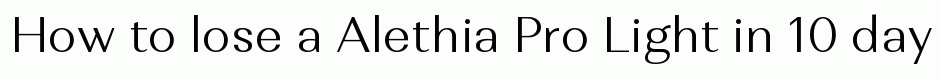 Alethia Pro Light