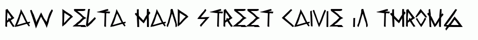 Raw Delta Hand Street
