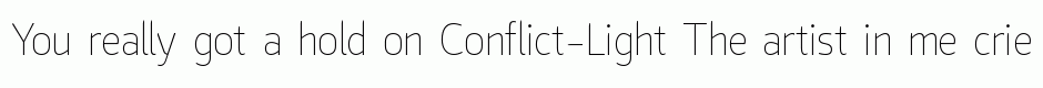 Conflict-Light