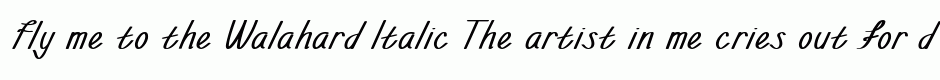 Walahard Italic