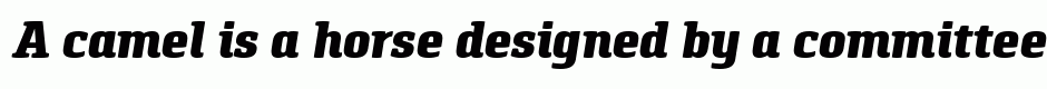 Pancetta Serif Pro Black Italic