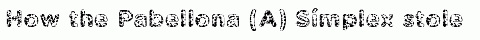 Pabellona (A) Símplex